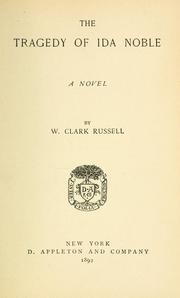 Cover of: The tragedy of Ida Noble by William Clark Russell