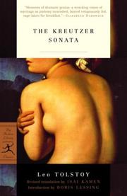 Cover of: The Kreutzer sonata by Lev Nikolaevič Tolstoy
