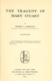 Cover of: tragedy of Mary Stuart