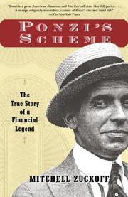 Cover of: Ponzi's Scheme: The True Story of a Financial Legend