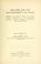 Cover of: Treaties for the advancement of peace between the United States and other powers negotiated by the Honourable William J. Bryan, Secretary of state of the United States