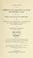 Cover of: A treatise on the American law relating to mines and mineral lands within the public land states and territories and governing the acquisition and enjoyment of mining rights in lands of public domain