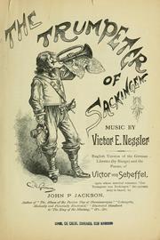 Cover of: trumpeter of Sackingen | Victor E. Nessler