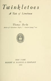 Cover of: Twinkletoes by Thomas Burke