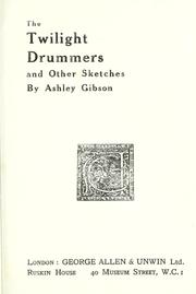 Cover of: The twilight drummers, and other sketches