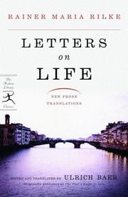 Cover of: Letters on Life: New Prose Translations (Modern Library Classics)