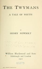 Cover of: Twymans: a tale of youth