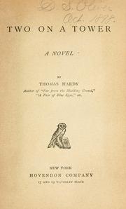Cover of: Two on a tower by Thomas Hardy