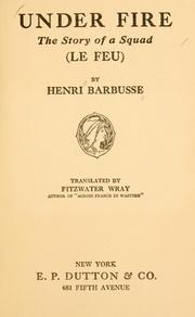 Cover of: Under fire by Henri Barbusse
