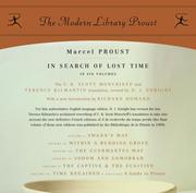 Cover of: In Search of Lost Time | Marcel Proust