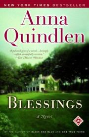 Cover of: Blessings by Anna Quindlen