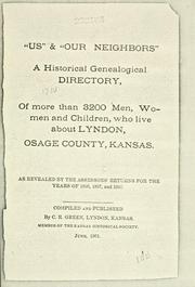 Cover of: "Us" and "our neighbors" by Charles R. Green