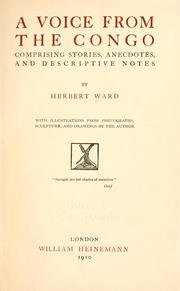Cover of: voice from the Congo | Ward, Herbert