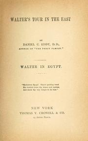 Cover of: Walter's tour in the east