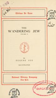 Cover of: The wandering jew by Eugène Sue