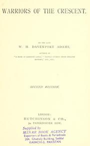 Cover of: Warriors of the Crescent. by W. H. Davenport Adams
