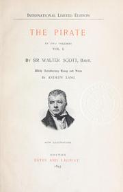 Cover of: The Pirate by Sir Walter Scott, Sir Walter Scott