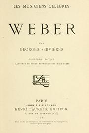 Cover of: Weber: biographie critique.
