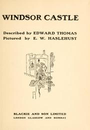 Cover of: Windsor castle