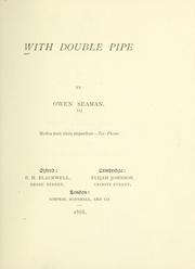 Cover of: With double pipe