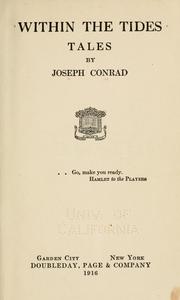 Cover of: Within the tides by Joseph Conrad