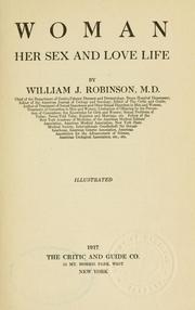 Cover of: Woman by William J. Robinson
