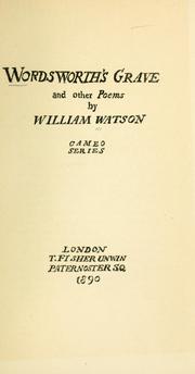 Cover of: Wordsworth's grave by Watson, William