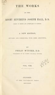 Cover of: Works by Joseph Hall