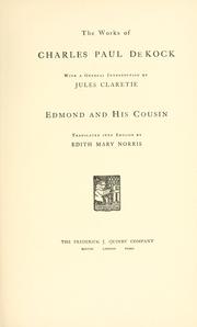 Cover of: works of Charles Paul de Kock, with a general introduction by Jules Claretie.