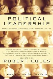 Cover of: Political Leadership: Stories of Power and Politics from Literature and Life