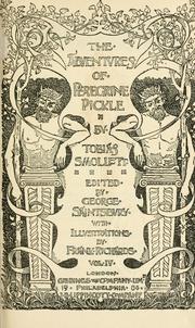 Cover of: works of Tobias Smollet