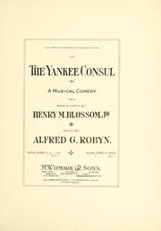 Cover of: Yankee consul: a musical comedy