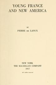Cover of: Young France and new America.