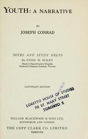Cover of: Youth: a narrative by Joseph Conrad