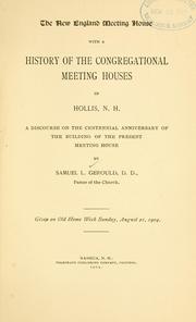Cover of: The New England meeting house by Samuel Lankton Gerould
