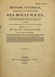 Cover of: Histoire naturelle des Aplysiens premiere familiar de l'ordre des tectibranches