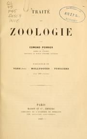 Cover of: Traité de zoologie