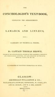 The conchologist's text-book by Thomas Brown