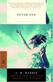 Cover of: Peter Pan by J. M. Barrie