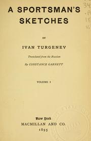 Cover of: The novels of Ivan turgenev
