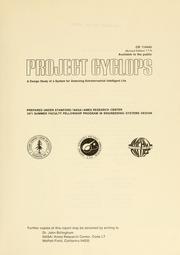 Cover of: Project Cyclops by prepared under Stanford, NASA, Ames Research Center 1971 Summer Faculty Fellowship Program in Engineering Systems Design.