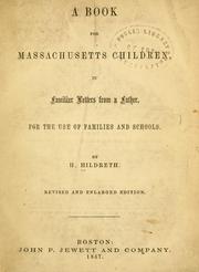 A book for Massachusetts children by Hosea Hildreth