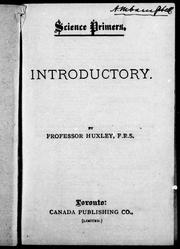 Cover of: Introductory