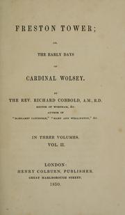 Cover of: Freston Tower, or, The early days of Cardinal Wolsey