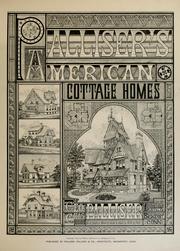 Cover of: Palliser's American cottage homes by Palliser, Palliser & Co