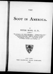 Cover of: The Scot in America