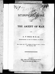 Cover of: Stirpiculture, or, The ascent of man