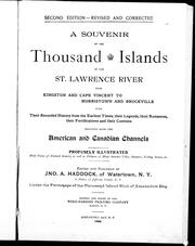 A Souvenir of the Thousand Islands of the St. Lawrence River