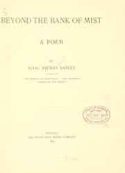 Cover of: Beyond the bank of mist by Isaac Rieman Baxley