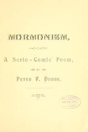 Mormonism by Peter Fabian Dodds